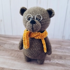Toffee and Churro the Bears amigurumi by apinchofcotton