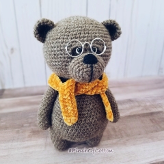 Toffee the Bear amigurumi pattern by apinchofcotton