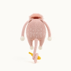 Pinky Monkey amigurumi by The Loop Story