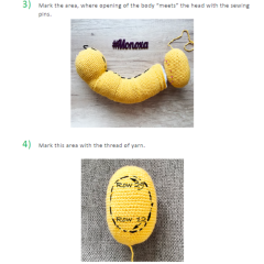 CatDog amigurumi pattern by Monoxatoys