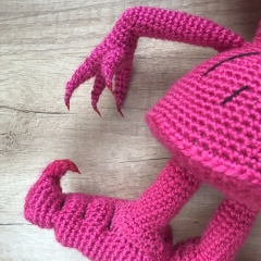 Ickis Ahhh Real Monsters amigurumi pattern by Monoxatoys