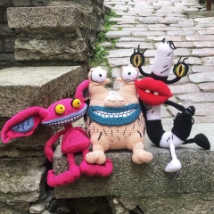 Ickis Ahhh Real Monsters amigurumi by Monoxatoys