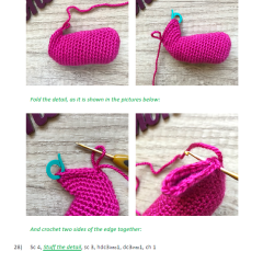 Ickis Ahhh Real Monsters amigurumi pattern by Monoxatoys