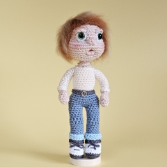 Doll Carin, the little whirlwind amigurumi pattern by SaphirhaseDesign