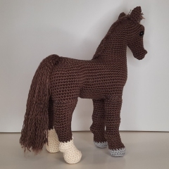 Horse Stardust amigurumi pattern by SaphirhaseDesign
