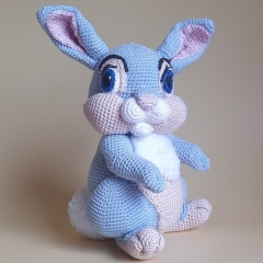 Sapphire Bunny amigurumi pattern by SaphirhaseDesign