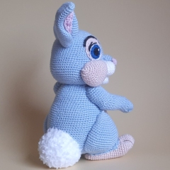 Sapphire Bunny amigurumi by SaphirhaseDesign
