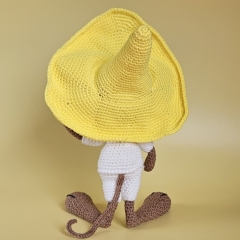 Taco the Turbo Mouse amigurumi by SaphirhaseDesign