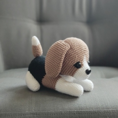 Buddy the Beagle amigurumi by Miss Cuddlington
