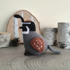 Elvi the Quail amigurumi pattern by Miss Cuddlington