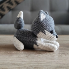 Howl the Wolf amigurumi by Miss Cuddlington