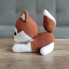 Luna the Siberian Husky amigurumi pattern by Miss Cuddlington