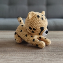 Namara the Cheetah amigurumi by Miss Cuddlington