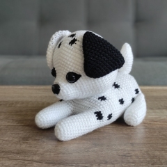 Pepper the Dalmation amigurumi by Miss Cuddlington