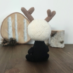 Woe the Wendigo amigurumi pattern by Miss Cuddlington