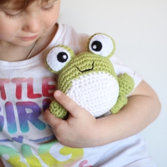 Frog Quake amigurumi pattern by Loopy Pattern