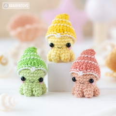 Mollusc ('Mini Kingdom') amigurumi pattern by AradiyaToys