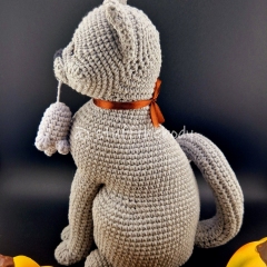 Cat with A Mouse  amigurumi by StuffTheBody