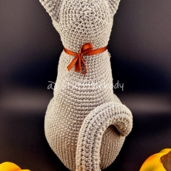 Cat with A Mouse  amigurumi pattern by StuffTheBody