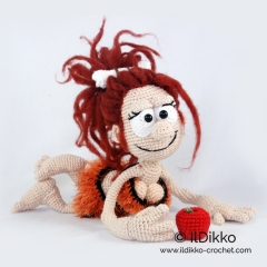 Paleo Pamela amigurumi pattern by IlDikko