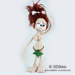 Paleo Pamela amigurumi pattern by IlDikko
