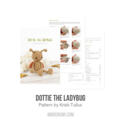 Dottie the Ladybug amigurumi pattern by Kristi Tullus