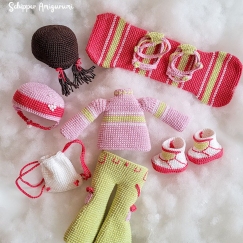 Outfit Winter for doll Robin