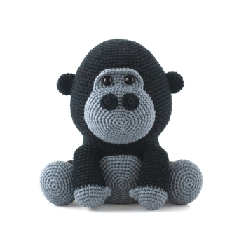 Bonzo the Gorilla amigurumi pattern by DIY Fluffies