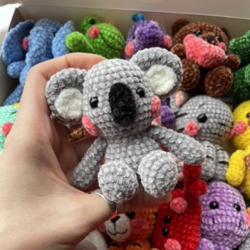 Koala Out of the Box amigurumi pattern by Nelly Handmade