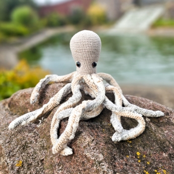 Gnocchi the Octopus amigurumi pattern by LittleEllies_Handmade
