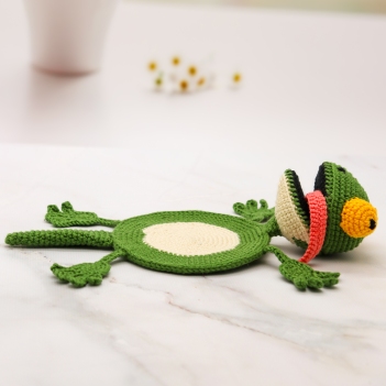 Splat Lizard amigurumi pattern by Mariia Zhyrakova