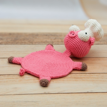 Splat Pig amigurumi pattern by Mariia Zhyrakova