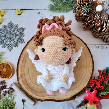 Lucy the Angel amigurumi pattern by apinchofcotton