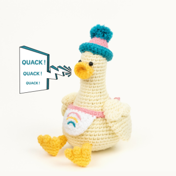 Baby Duck amigurumi pattern by The Loop Story