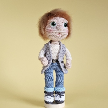 Doll Carin, the little whirlwind amigurumi pattern by SaphirhaseDesign