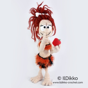Paleo Pamela amigurumi pattern by IlDikko