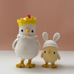 Roberta & Pedro (Chicken & Chick) amigurumi pattern by Amour Fou