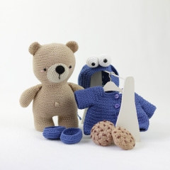 Cookie Monster amigurumi pattern by Madelenon
