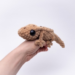 No-Sew Gavin the Gecko  amigurumi pattern by Theresas Crochet Shop