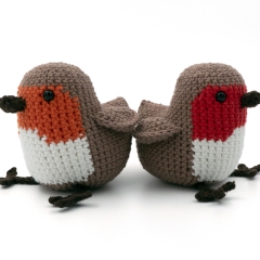 Robin amigurumi pattern by MevvSan