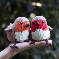 Robin amigurumi pattern by MevvSan