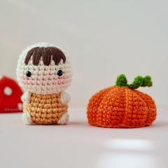 The Mini Autumn Friends amigurumi pattern by Khuc Cay