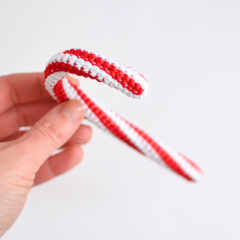 Candy Cane amigurumi pattern by Elisas Crochet