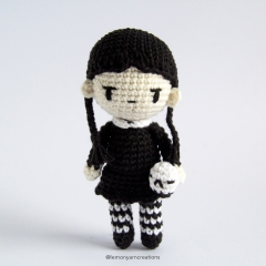 Spooky Girl amigurumi by Lemon Yarn Creations