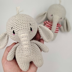 Dulis the little Elephant amigurumi pattern by IwannaBeHara