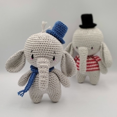 Dulis the little Elephant amigurumi by IwannaBeHara