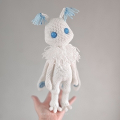 Soba the Mothman amigurumi pattern by LittleEllies_Handmade