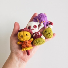 24 Mini Halloween Amigurumi Bundle amigurumi by EMI Creations by Chloe