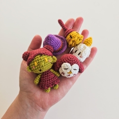 24 Mini Halloween Amigurumi Bundle amigurumi pattern by EMI Creations by Chloe