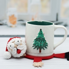 Splat Santa amigurumi pattern by Mariia Zhyrakova